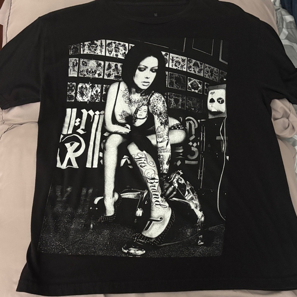 Black Graphic Tee